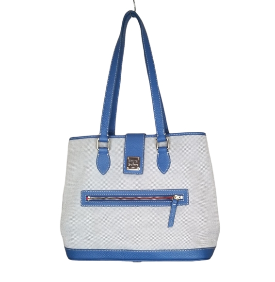 Dooney & Bourke Handbags - Dooney & Bourke Leather and Canvas Purse
